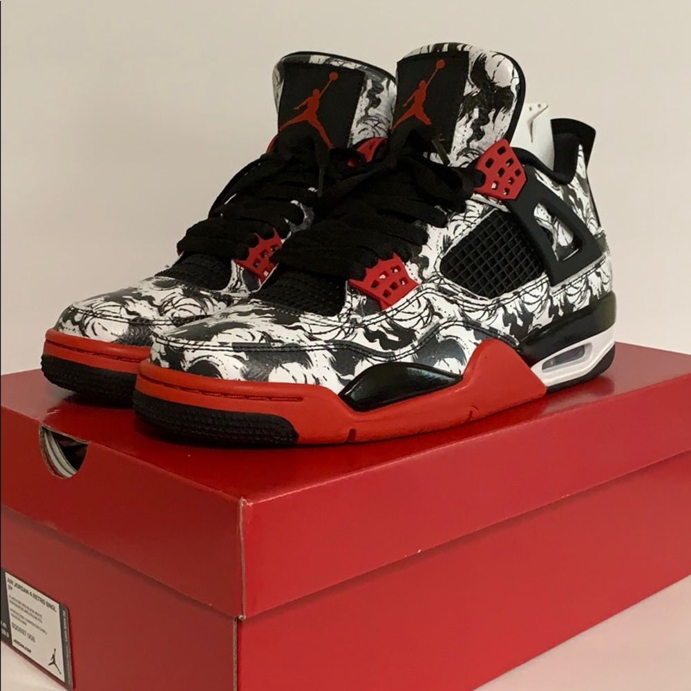 Air Jordan 4 retro single dy size 8 black men